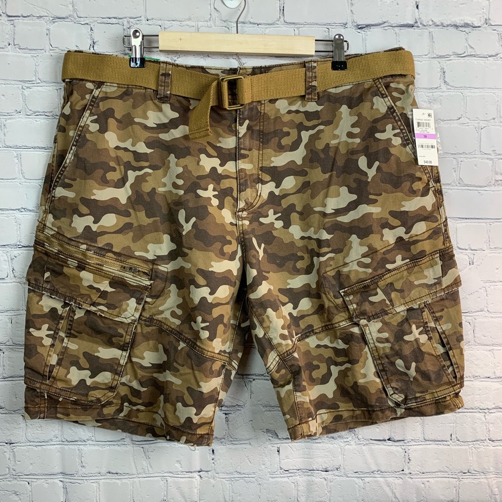 💥 NWT American Rag Mens Camouflage Cargo Shorts